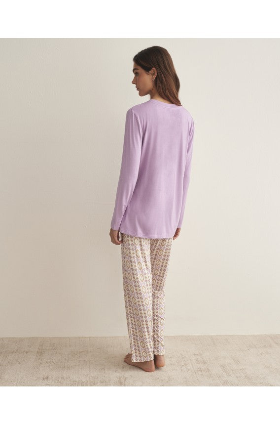 Selmark Pijama Escote Pico