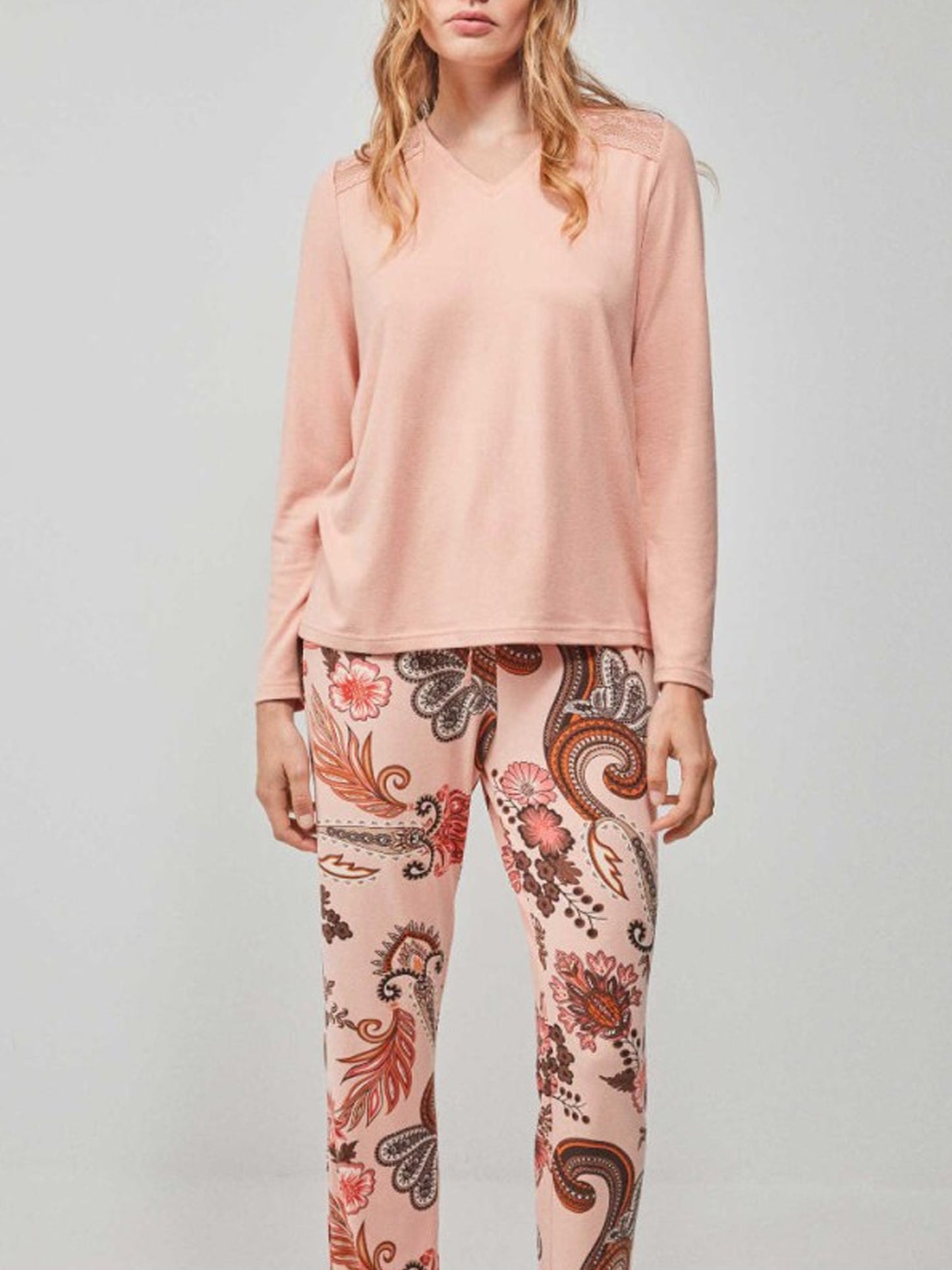 Pijama de punto viscosa