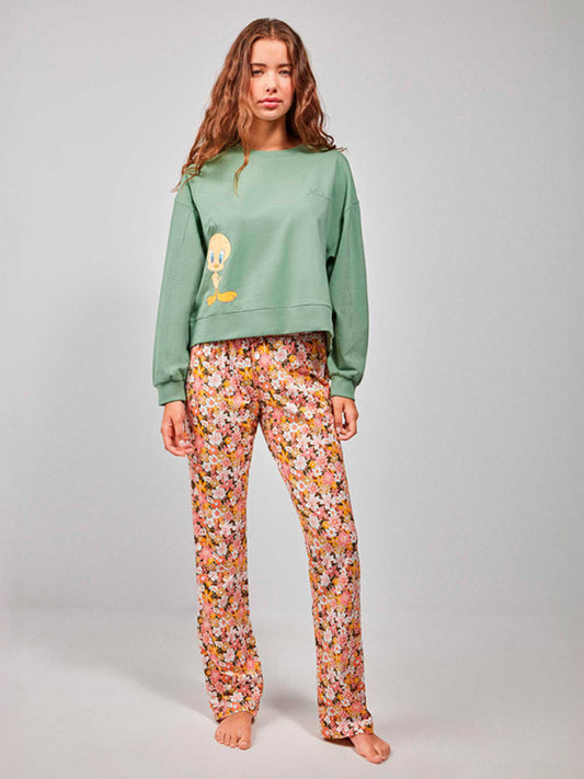 Pijama mujer manga larga Piolín