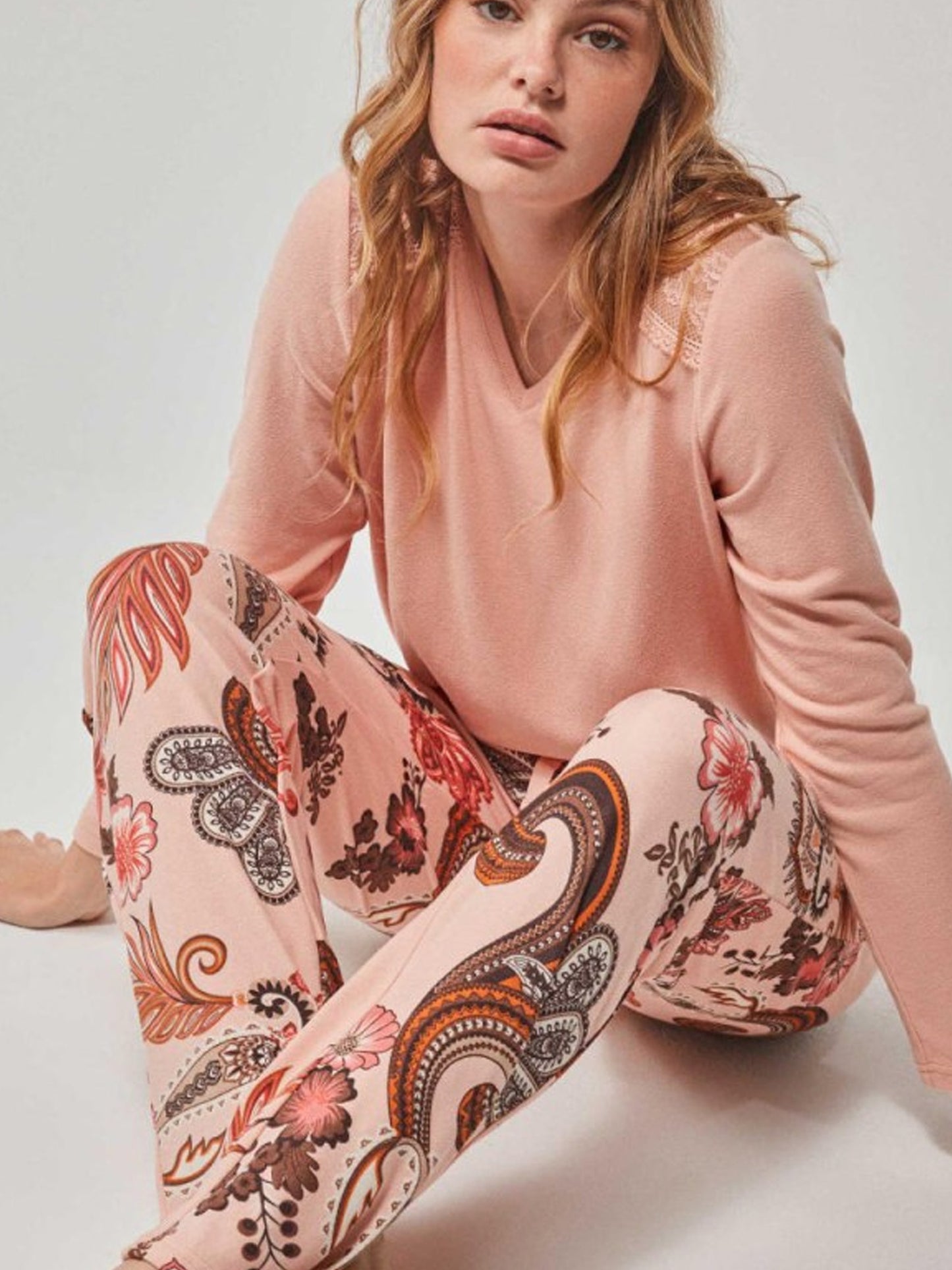 Pijama de punto viscosa