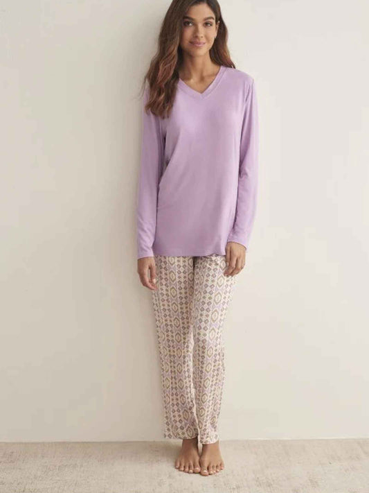 Selmark Pijama Escote Pico