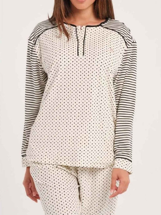 Pijama Velour mujer Don Algodón