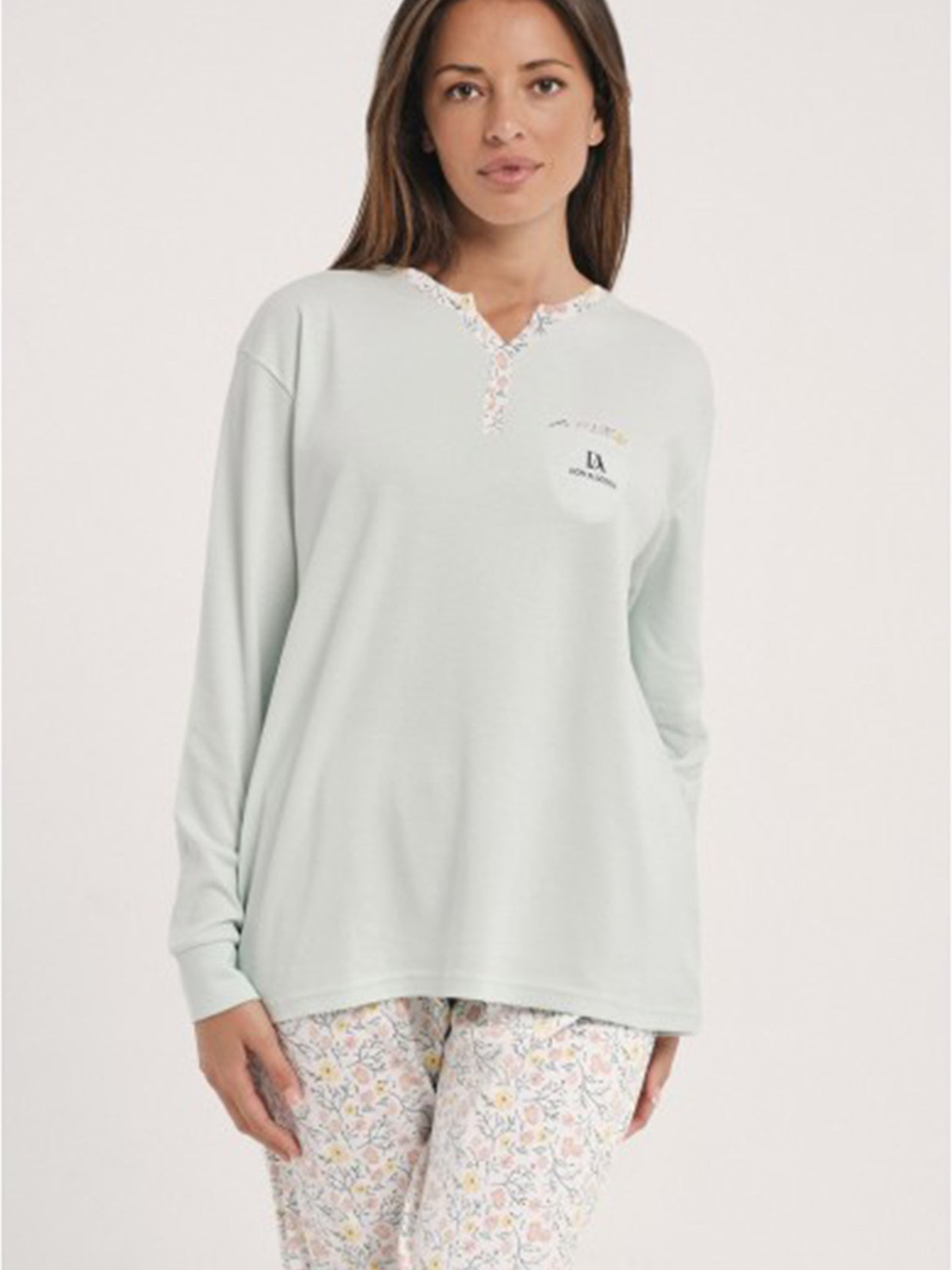 Pijama floral Don Algodón