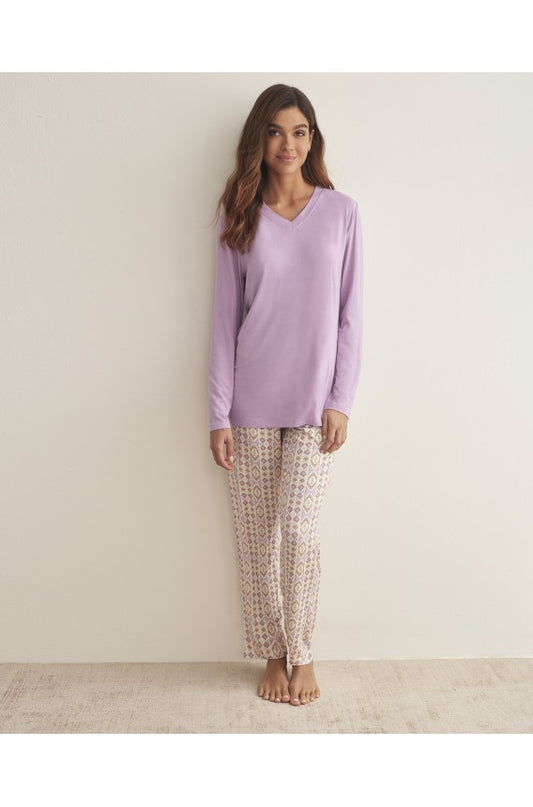 Selmark Pijama Escote Pico