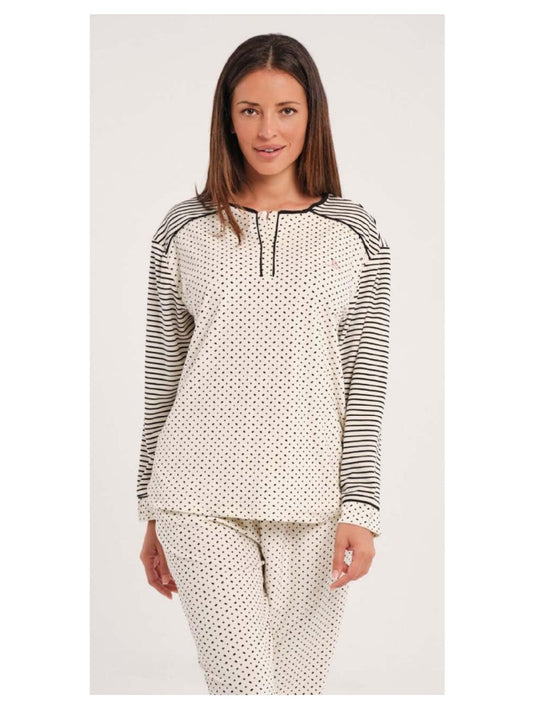 Pijama Velour mujer Don Algodón